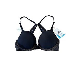BTemptd Bra Womens 32D Push Up Lace Racerback Adjustable